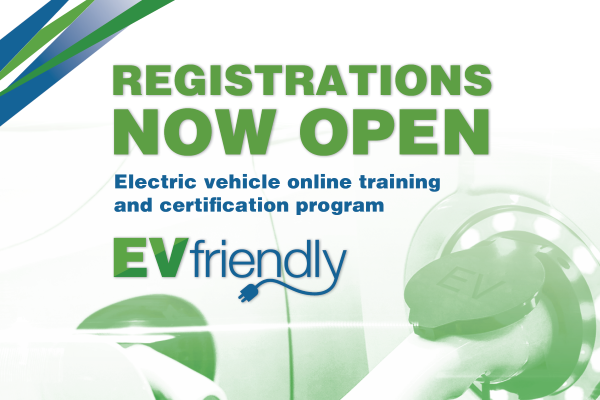EVfriendly electric vehicle online training and certification now open