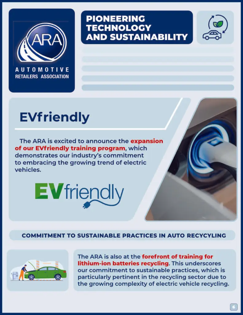 The impact of the B.C. Auto Recycler Division of the ARA, page 5