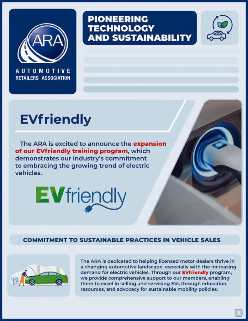 Impact of the ARA Licensed Motor Dealers Division, Page 5